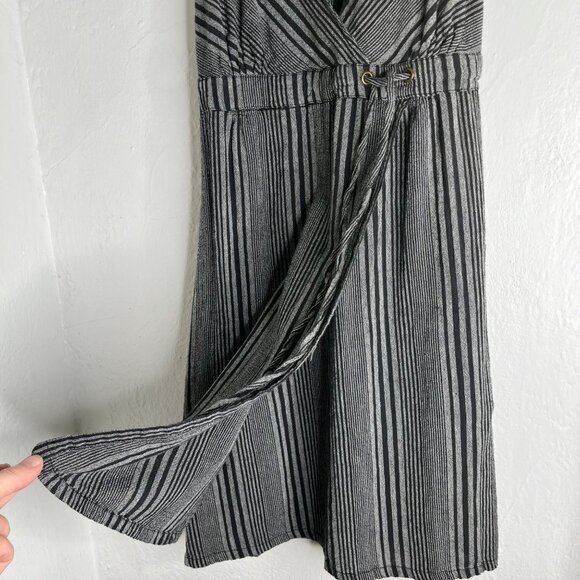 Avatar Striped Sleeveless Midi Dress With Belt Size XXS Halloween Beetlejuice - Picture 6 of 16